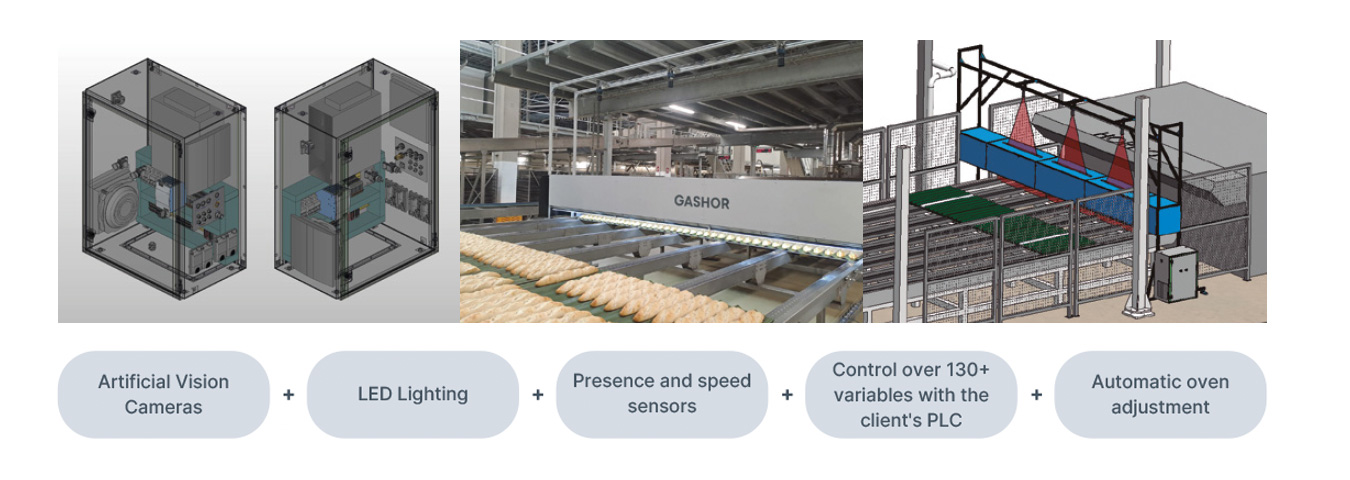 Exemple d’installation en usine